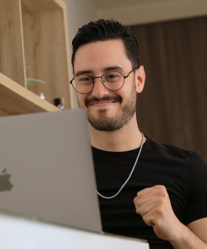 Tutor nativo de inglés en una sesión online